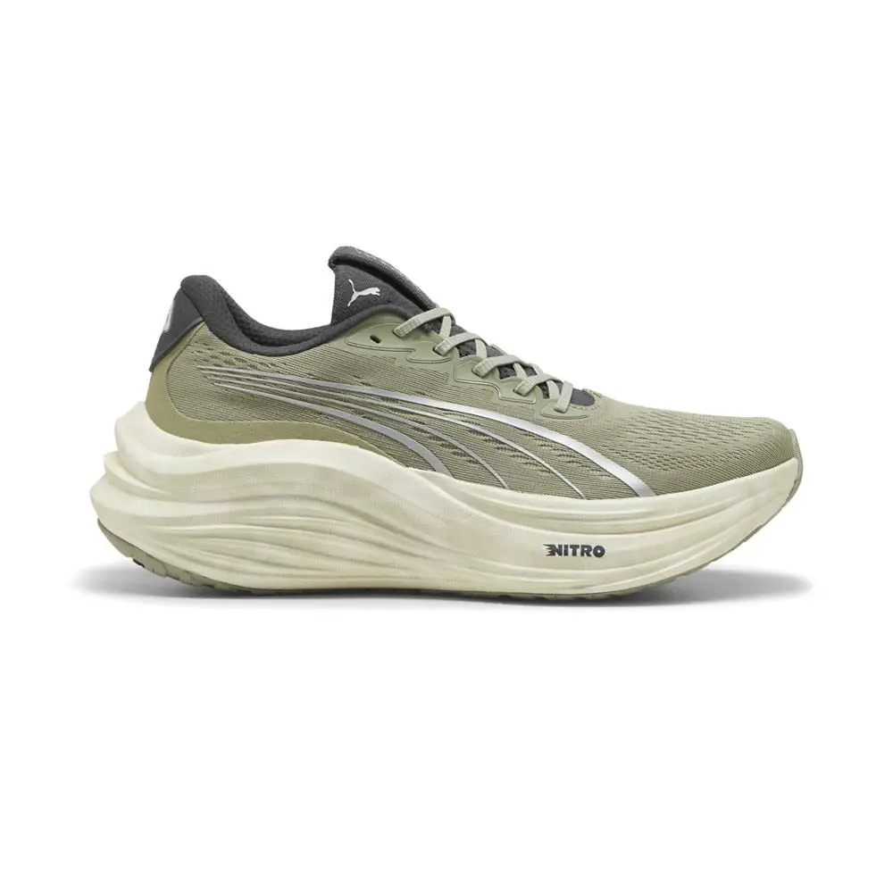 Puma Magmax Nitro Terrains Running Mens Green Sneakers Athletic Shoes 31192201 - Green