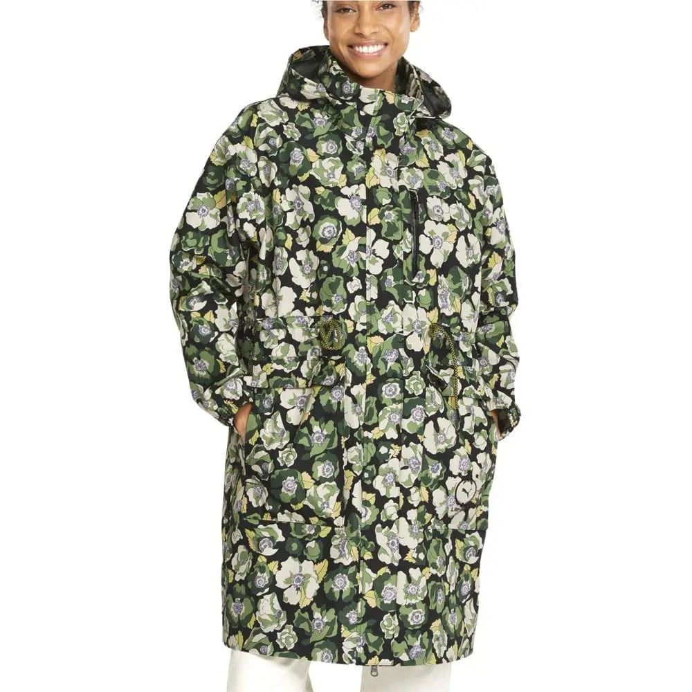 Puma Women Puma X Liberty Rain Jacket Puma Black/flower All Over Print