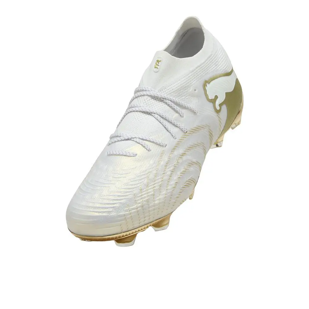 Puma shoes - PUMA Future 9 Ultimate Firm Ground Soccer Cleats - 10888304 - Gold, White 12