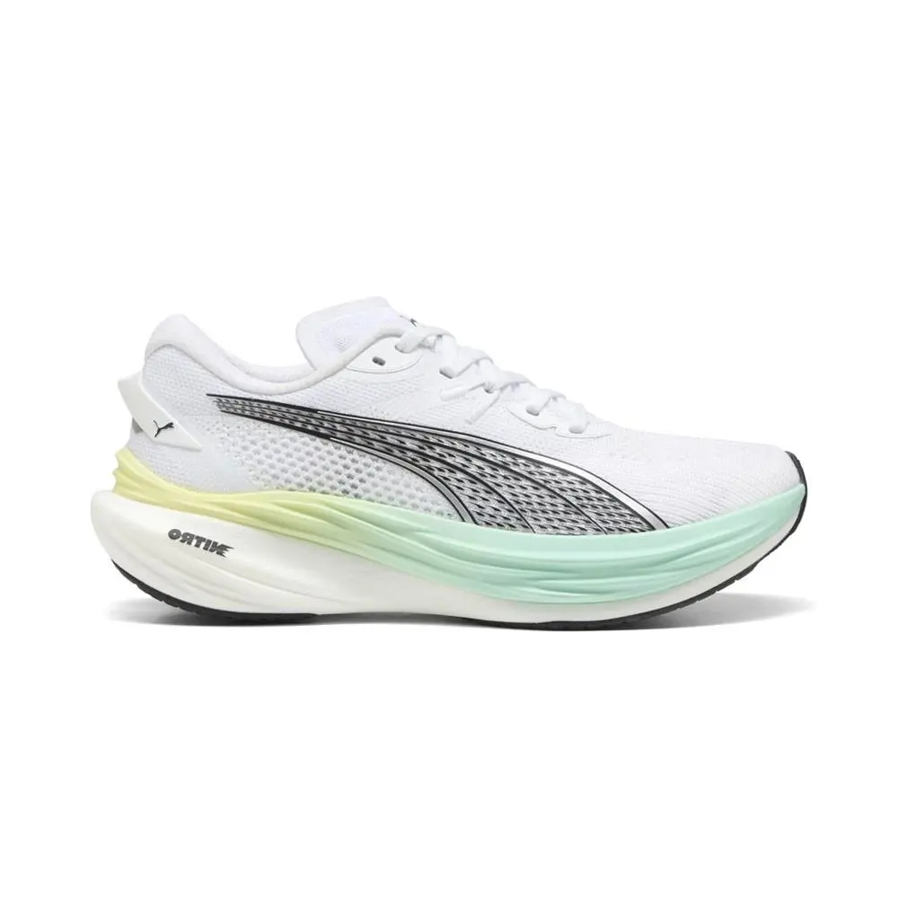 Puma Deviate Nitro 3 Running Womens White Sneakers Athletic Shoes 30970820