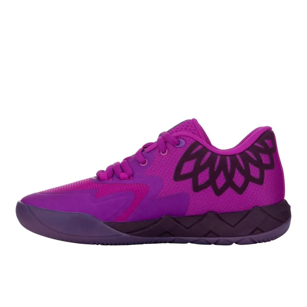Puma shoes - PUMA Mb.01 Lo Disco Basketball - 37803001 - Purple 1