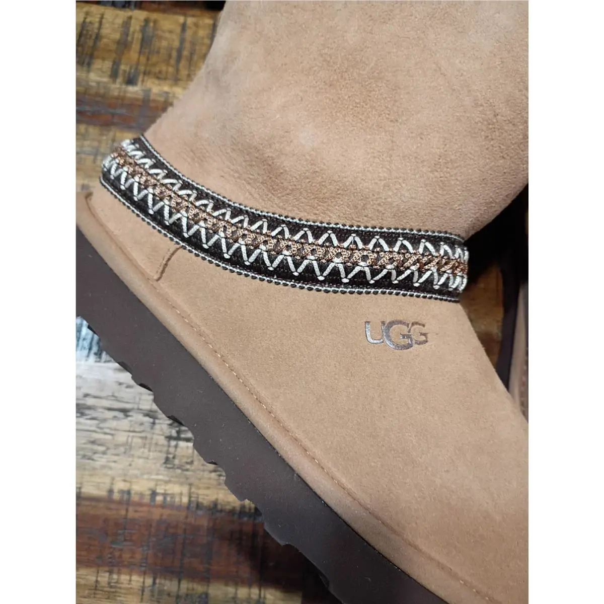 UGG shoes - Classic Short Crescent - Classic Short Crescent - Chestnut 5
