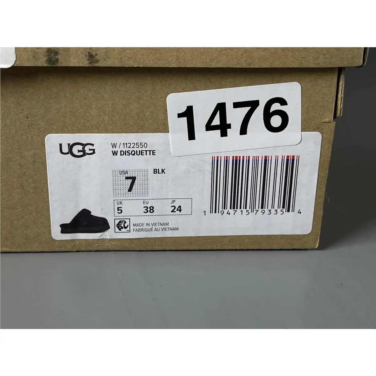 UGG shoes - UGG Disquette - Disquette - Black 7