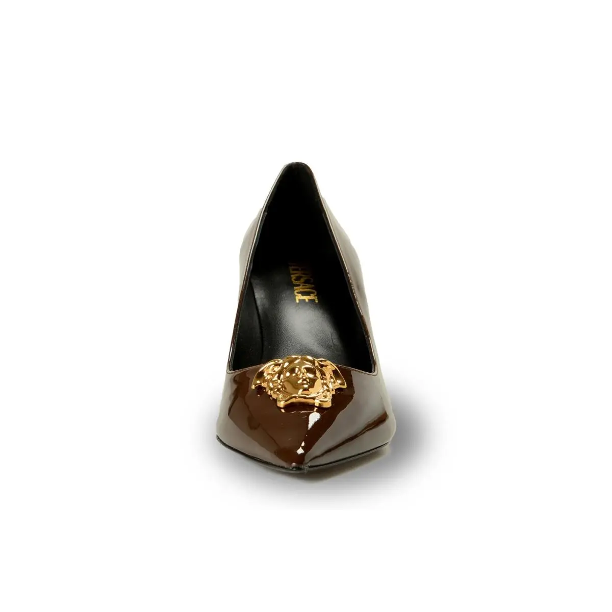 Versace shoes - Chocolate Brown/Gold (UPC: 8054034472373) 3