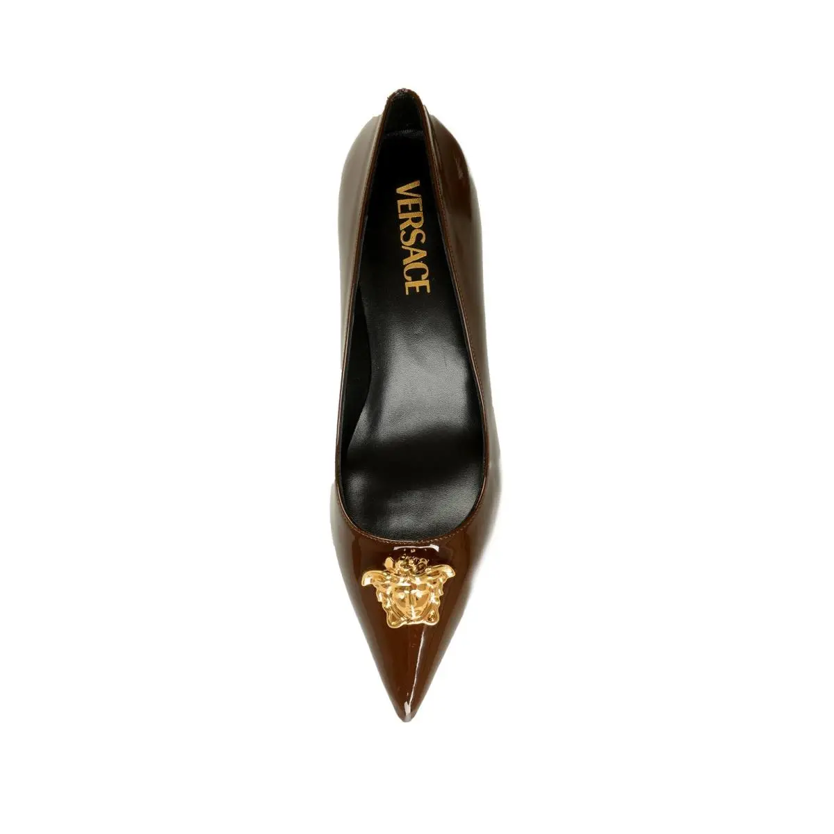 Versace shoes - Chocolate Brown/Gold (UPC: 8054034472373) 5
