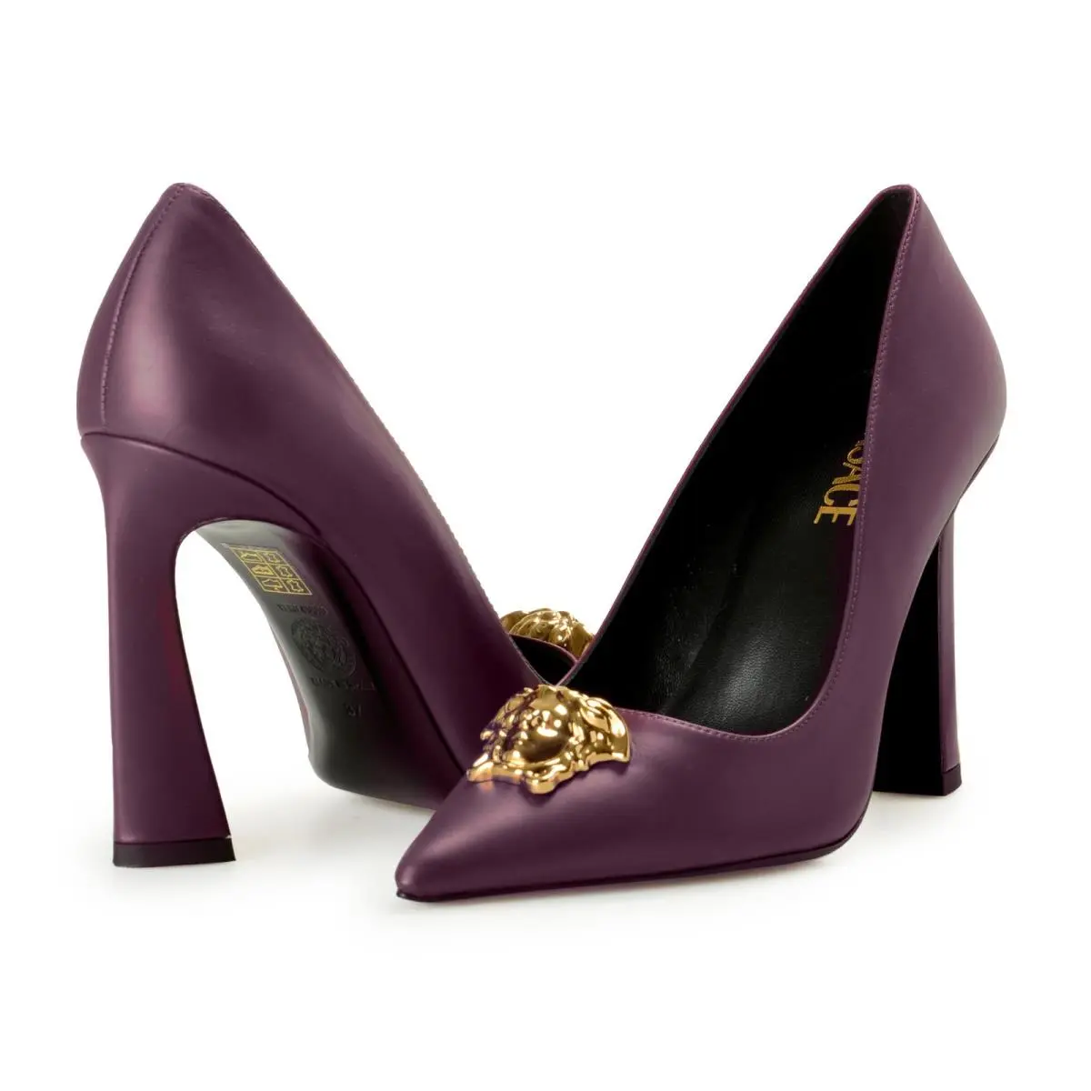 Versace shoes - Deep Purple/Gold (UPC: 8054034477064) 6