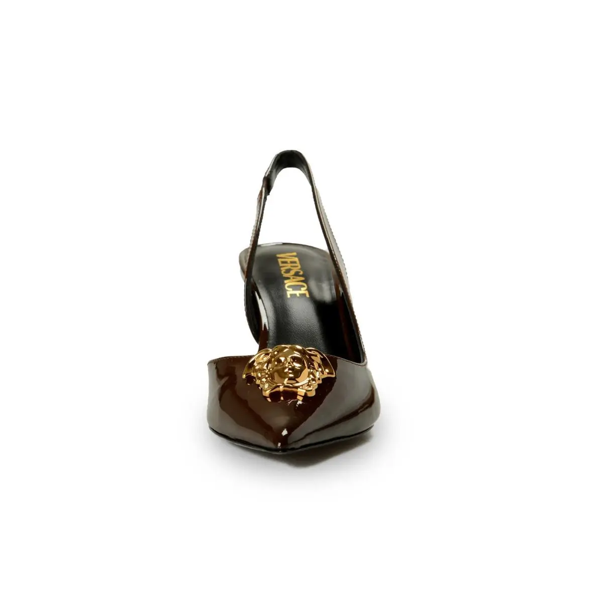 Versace shoes - Chocolate Brown/Gold (UPC: 8054034471857) 3