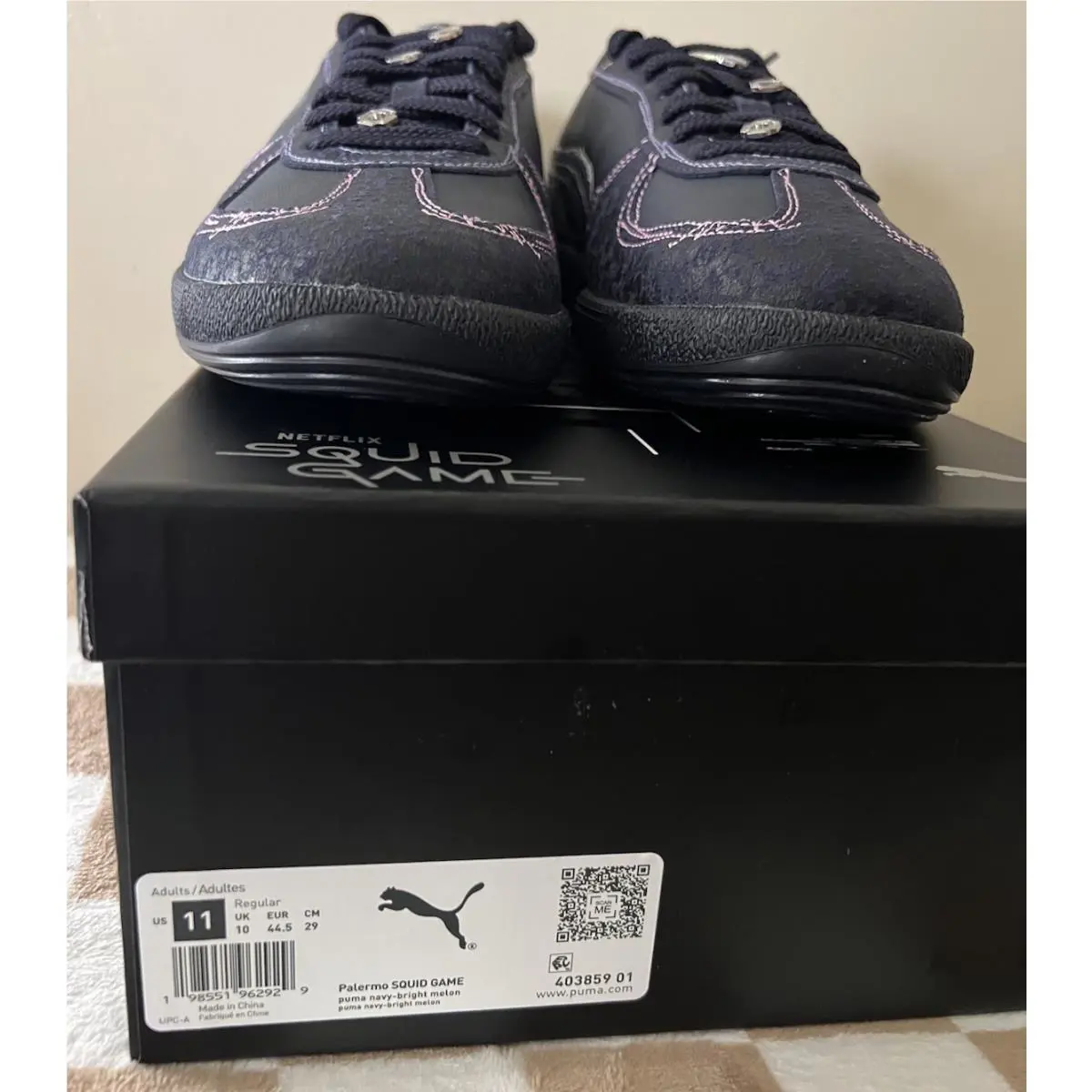 Puma shoes - PUMA Palermo - Palermo - 403859-01 - Navy 9