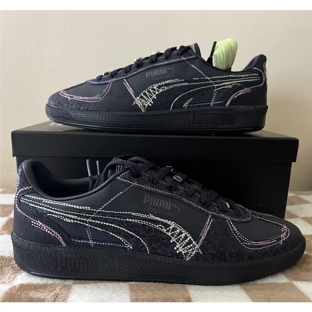 Puma shoes - PUMA Palermo - Palermo - 403859-01 - Navy 1
