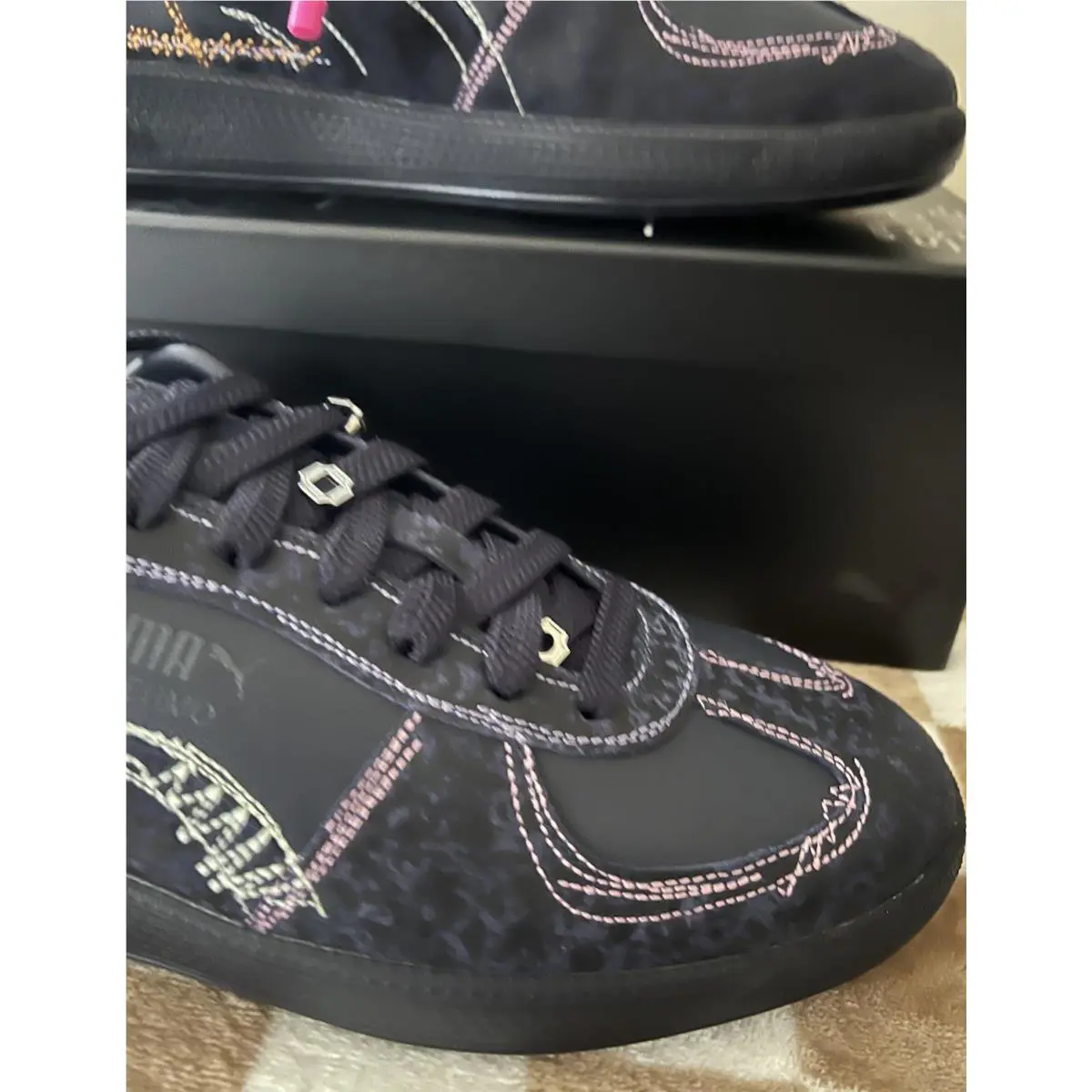 Puma shoes - PUMA Palermo - Palermo - 403859-01 - Navy 2