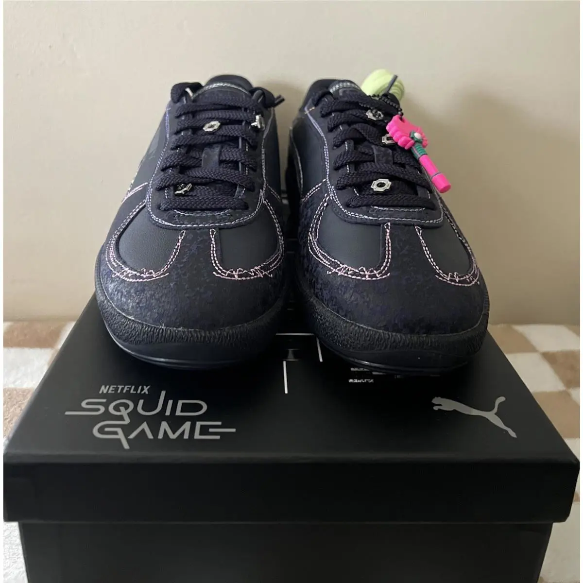Puma shoes - PUMA Palermo - Palermo - 403859-01 - Navy 5