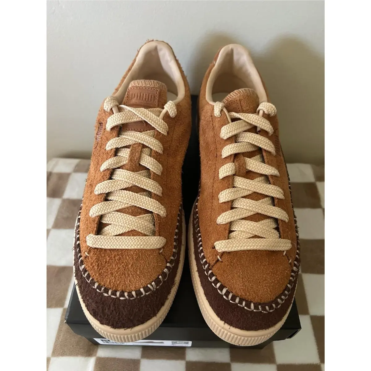 Puma shoes - PUMA Suede - Suede - 401035-01 - Brandy/Chocotart 6