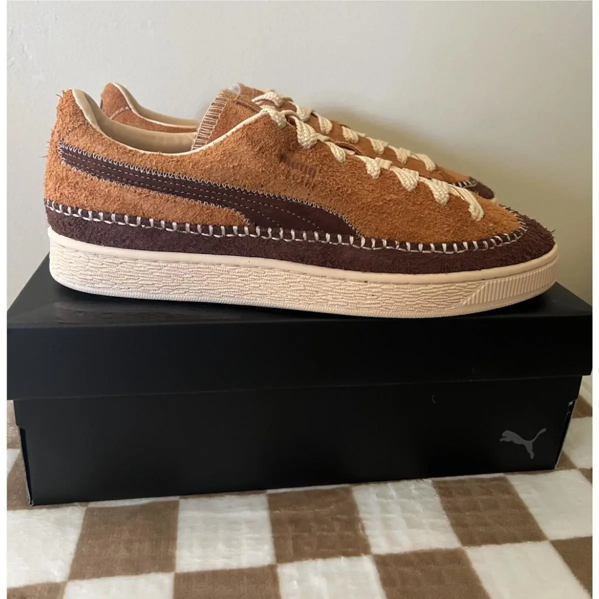 Puma shoes - PUMA Suede - Suede - 401035 01 - Brandy/Chocotart 0