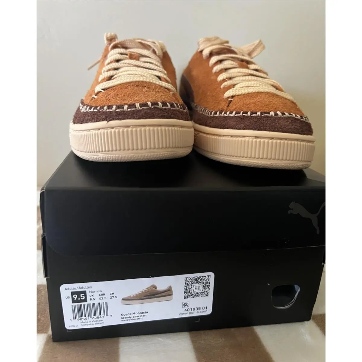 Puma shoes - PUMA Suede - Suede - 401035-01 - Brandy/Chocotart 8