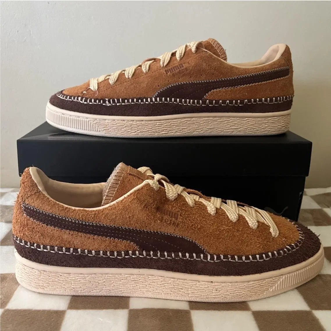 Puma shoes - PUMA Suede - Suede - 401035-01 - Brandy/Chocotart 1
