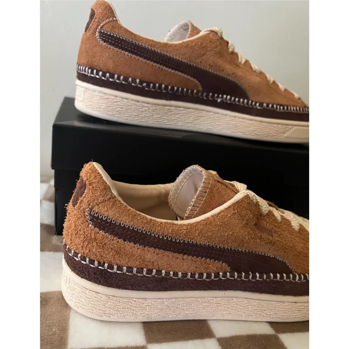 Puma shoes - PUMA Suede - Suede - 401035 01 - Brandy/Chocotart 3
