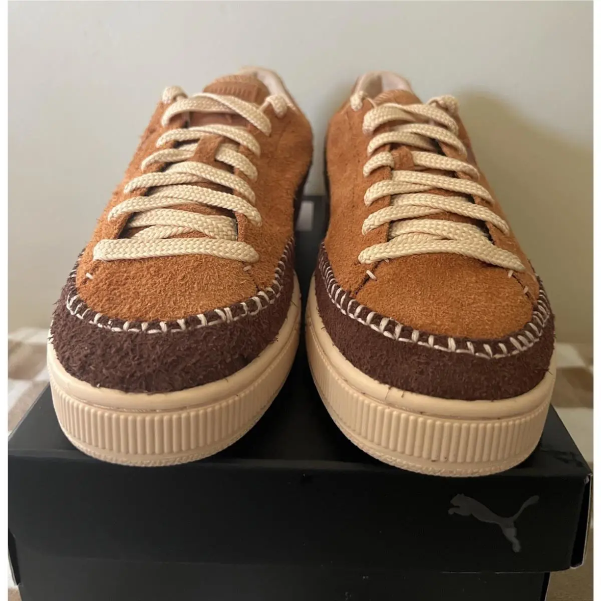 Puma shoes - PUMA Suede - Suede - 401035 01 - Brandy/Chocotart 5