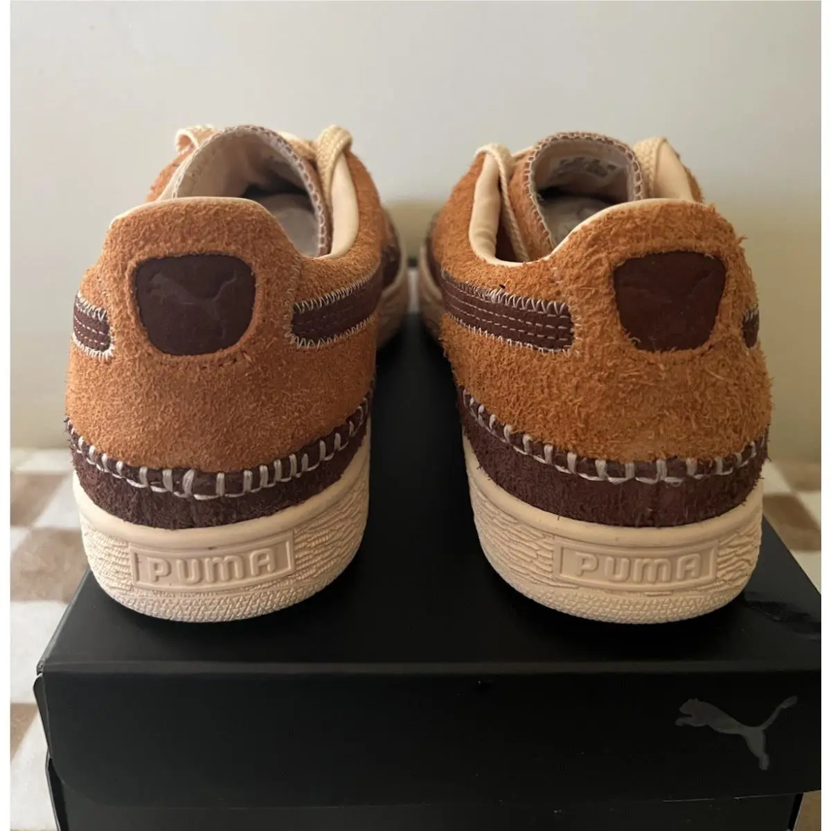 Puma shoes - PUMA Suede - Suede - 401035 01 - Brandy/Chocotart 6