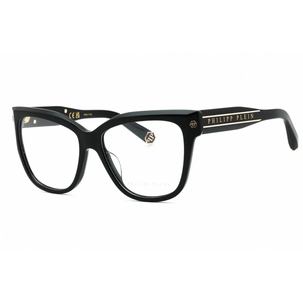 Philipp Plein VPP051M 0700 Black Eyeglasses 55-15-135