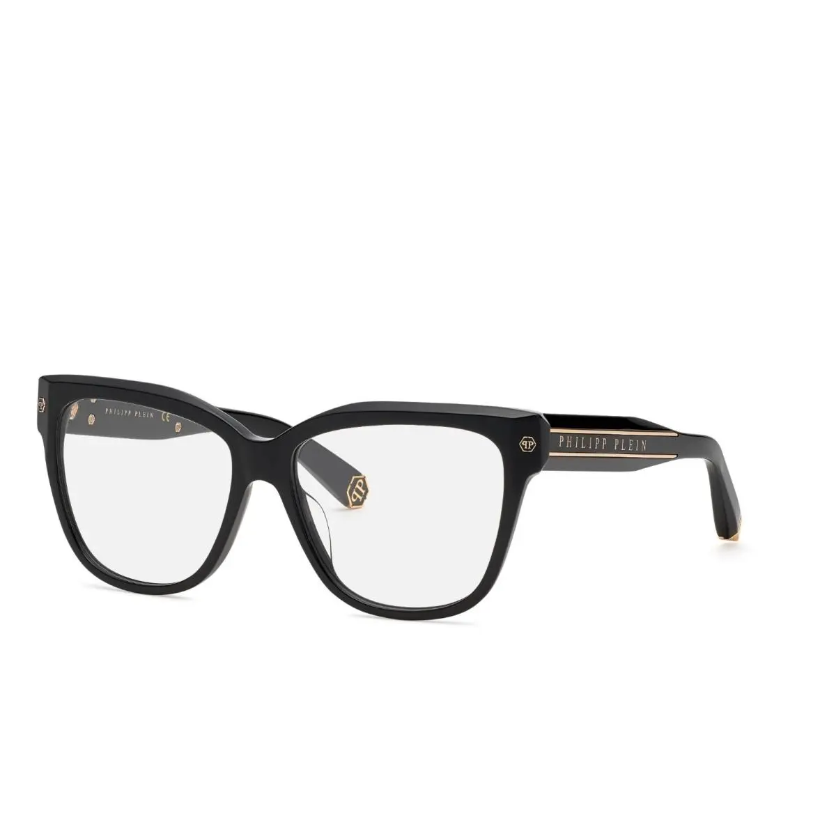 Philipp Plein VPP051M 0700 Black Eyeglasses 55-15-135