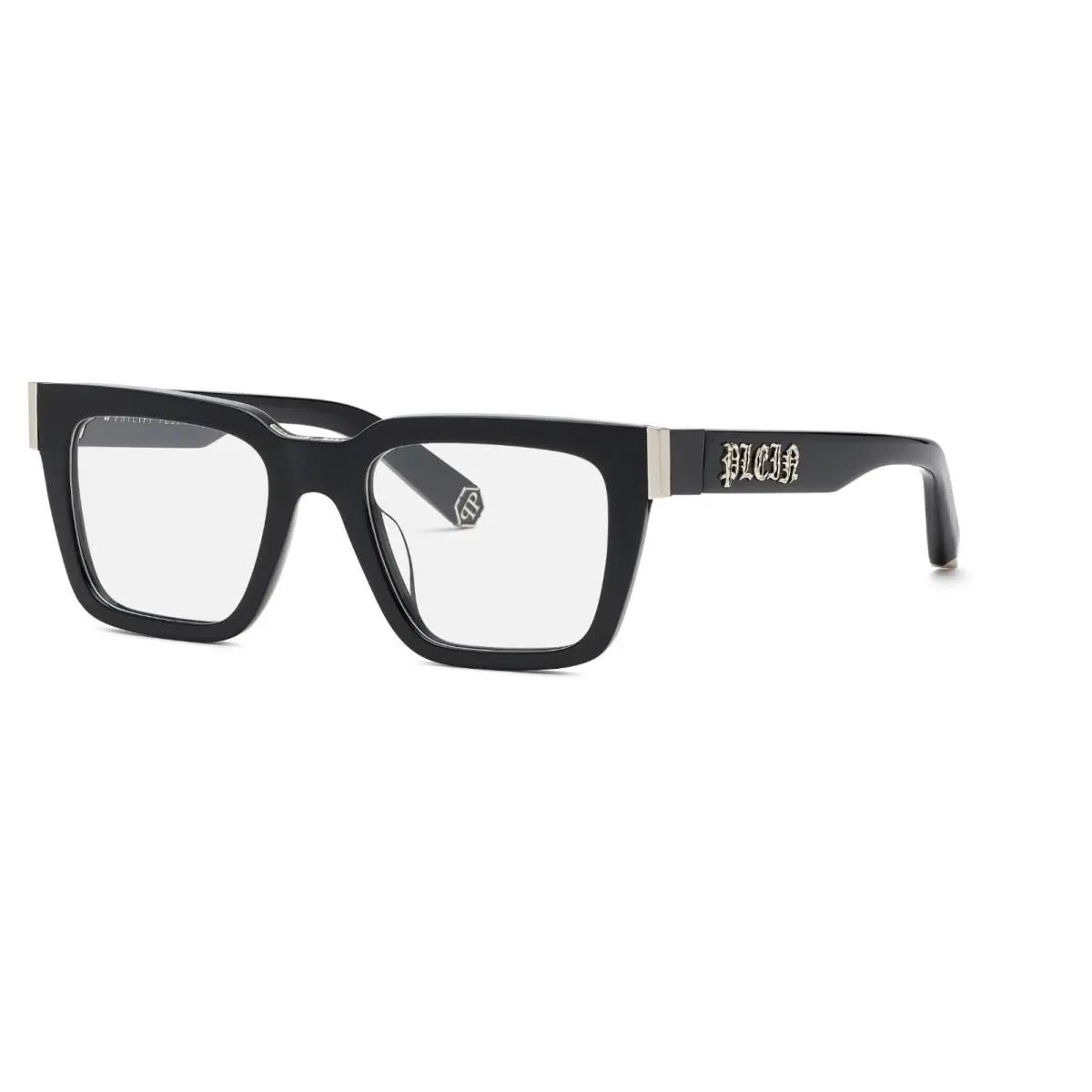 Philipp Plein VPP112M 0700 Shiny Black 51MM Eyeglasses 51-20-145