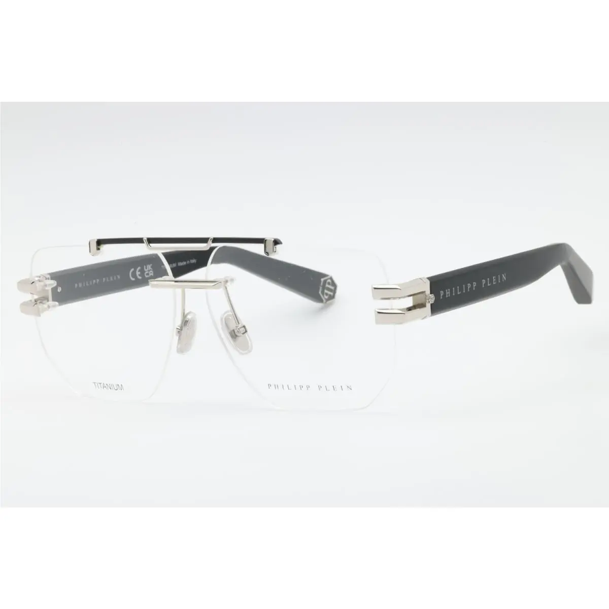 Philipp Plein VPP087M 0K07 Palladium 61mm Eyeglasses