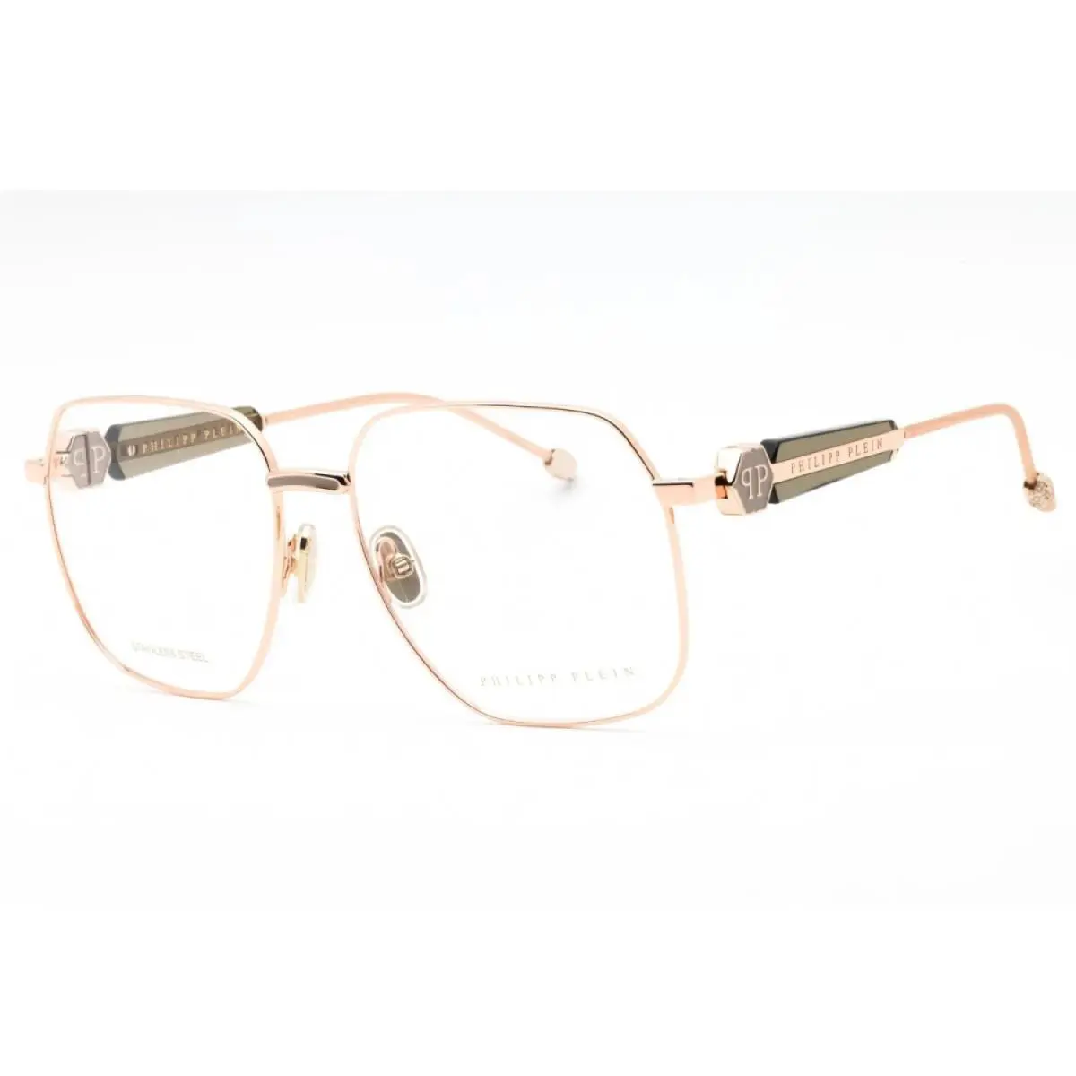 VPP126S 02AM Copper Gold Eyeglasses by Philipp Plein