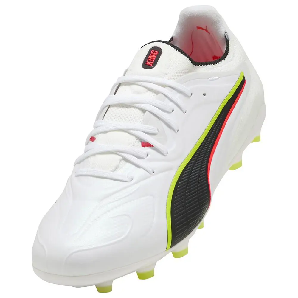 Puma shoes - PUMA King 20 Ultimate Firm GroundArtifical Ground Soccer Cleats - 10848501 - White (UPC: 198556226637) 4