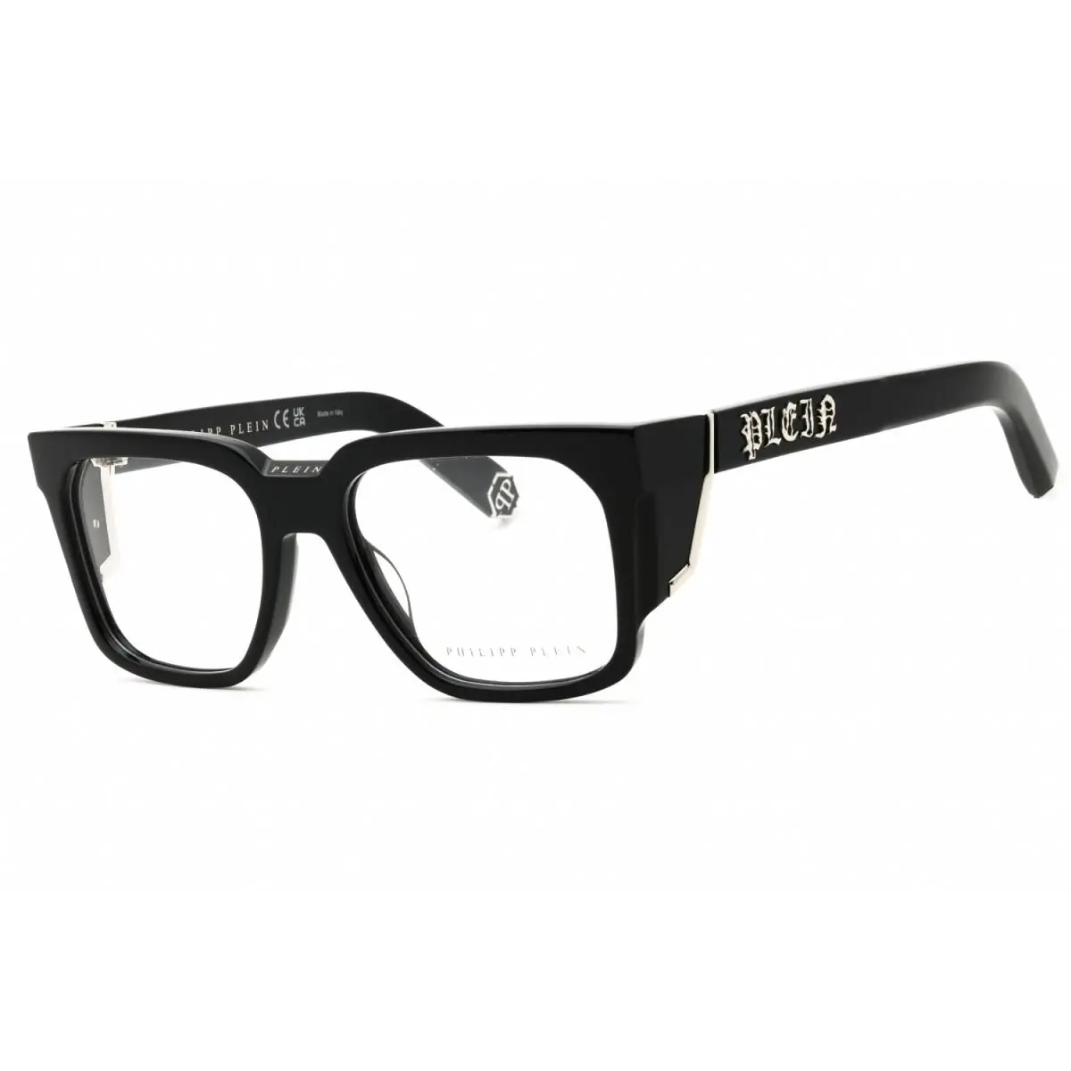 VPP141M 0700 Shiny Black 54mm Eyeglasses by Philipp Plein