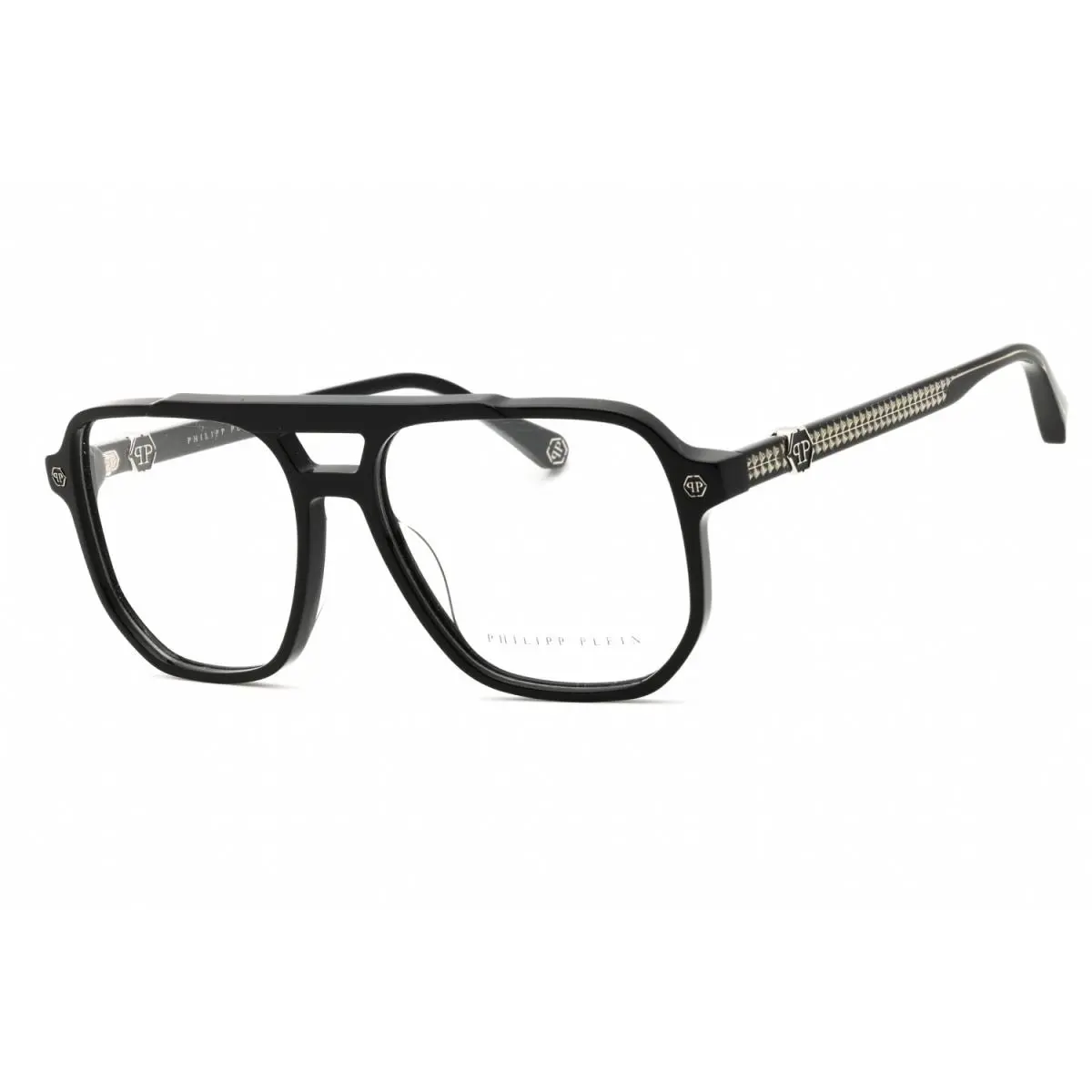 VPP084M-700-56 Eyeglasses Frame Size 56mm 16mm 145mm Black Unisex by Philipp Plein