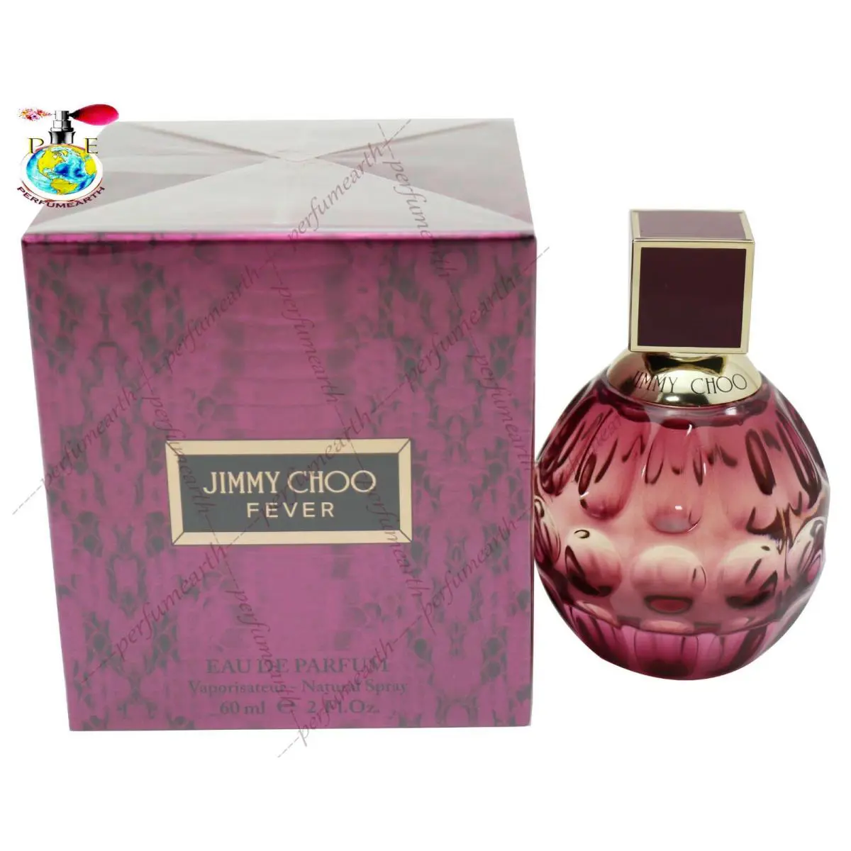 Jimmy Choo Fever 2.0 oz/60ml. Eau De Parfume Spray For Women