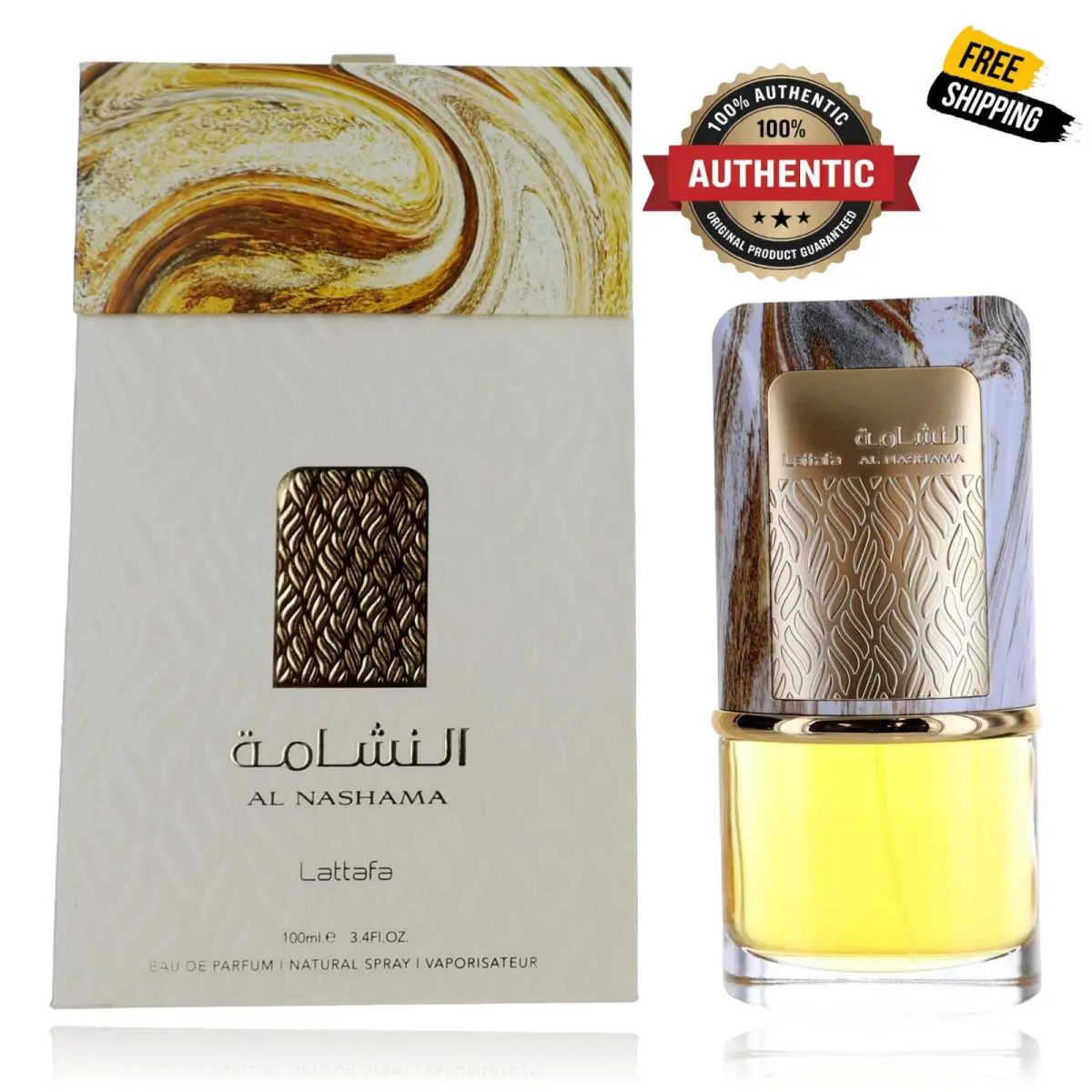 Al Nashama by Lattafa 3.4 oz Edp Spray For Unisex