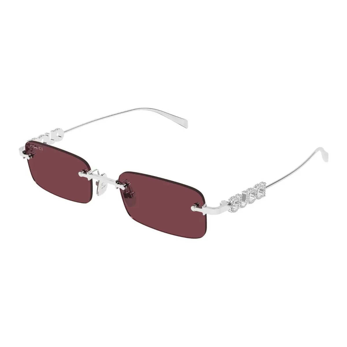 Cazal Gucci GG1808S Silver/violet 004 Sunglasses
