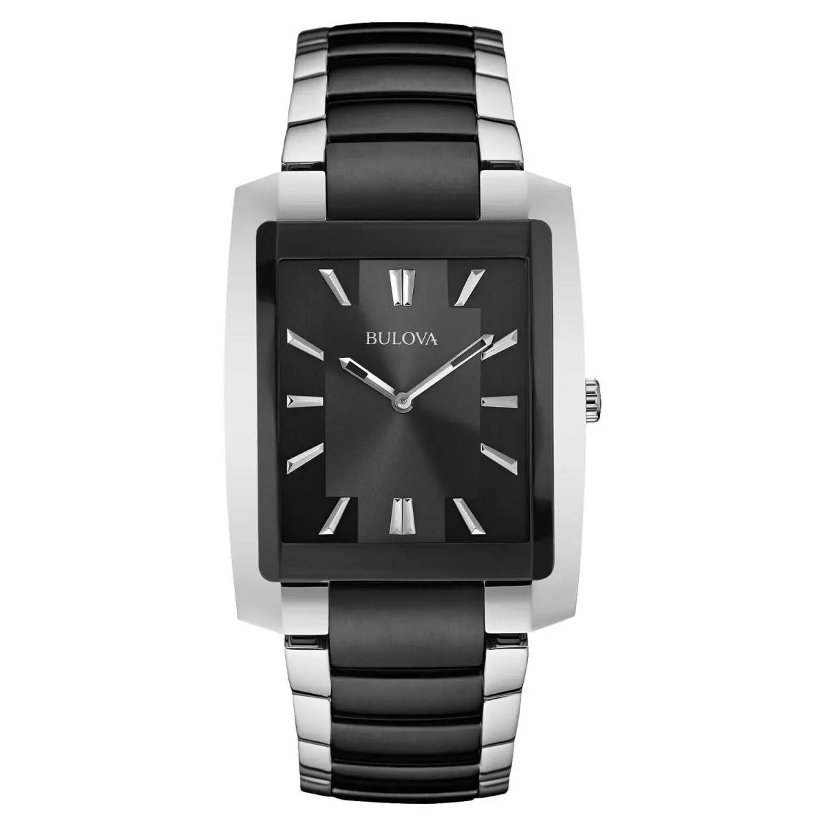 Bulova Mens Classic Rectangle 2-Hand Quartz Watch