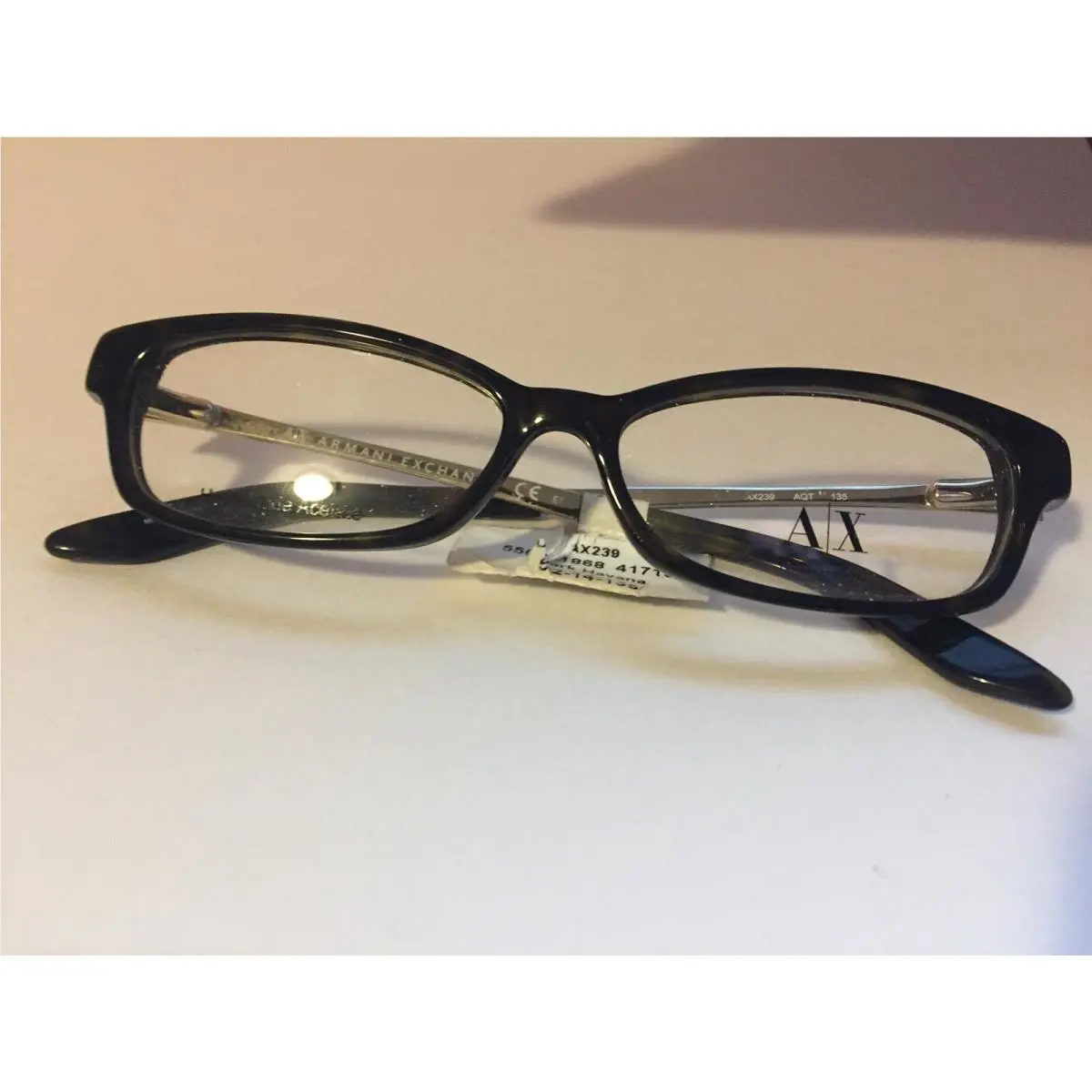 Armani Exchange Dark Havana Eyeglasses 52-14-135 Wow