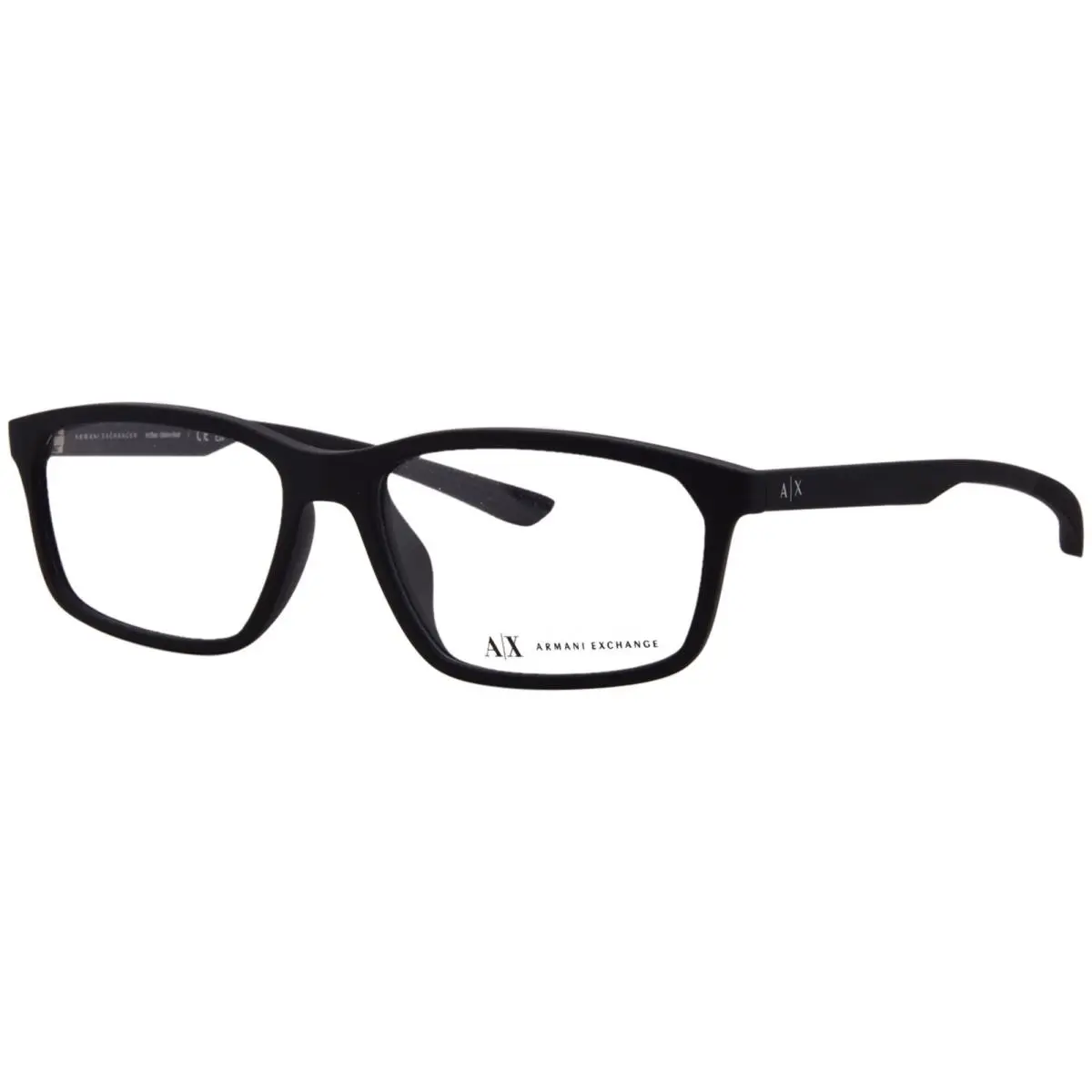 Armani Exchange AX3108U 8078 Eyeglasses Men`s Matte Black Full Rim 56mm