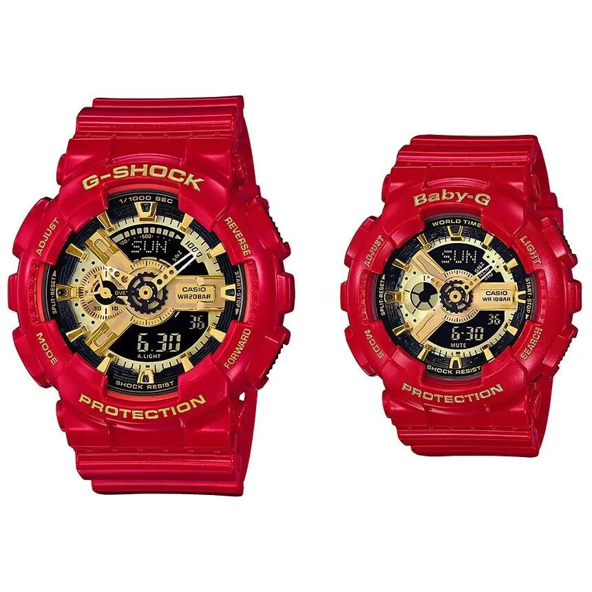 Casio G Shock GA110VLA-4A Chinese NY Special Edition Ana-digi Red Res