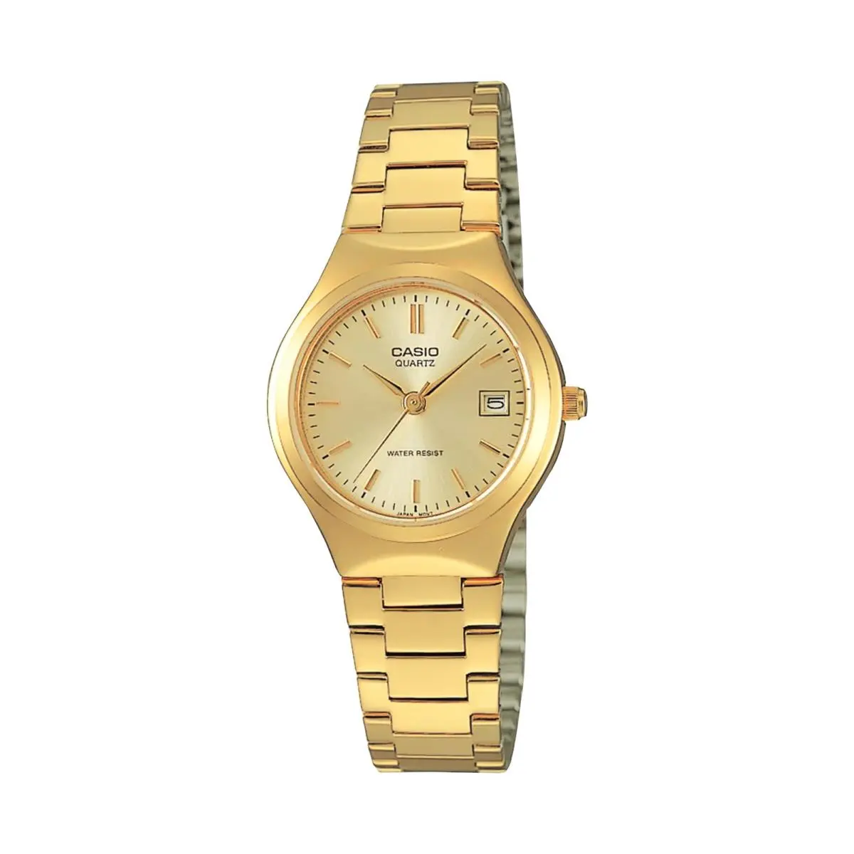 Women’s Gold Analog Watch Gold Dial Steel Bracelet - LTP-1170N-9A by Casio