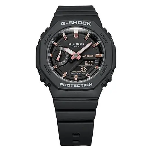 Casio G-shock GMAS2100-1A Black Analog-digital Women`s Watch