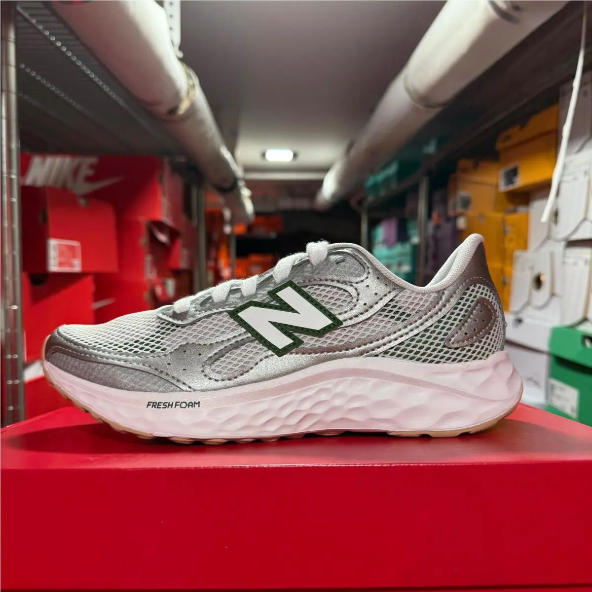 New Balance shoes - Fresh Foam Arishi V4 Tiralux 2e Wide - WARISTA4 - Gray 4