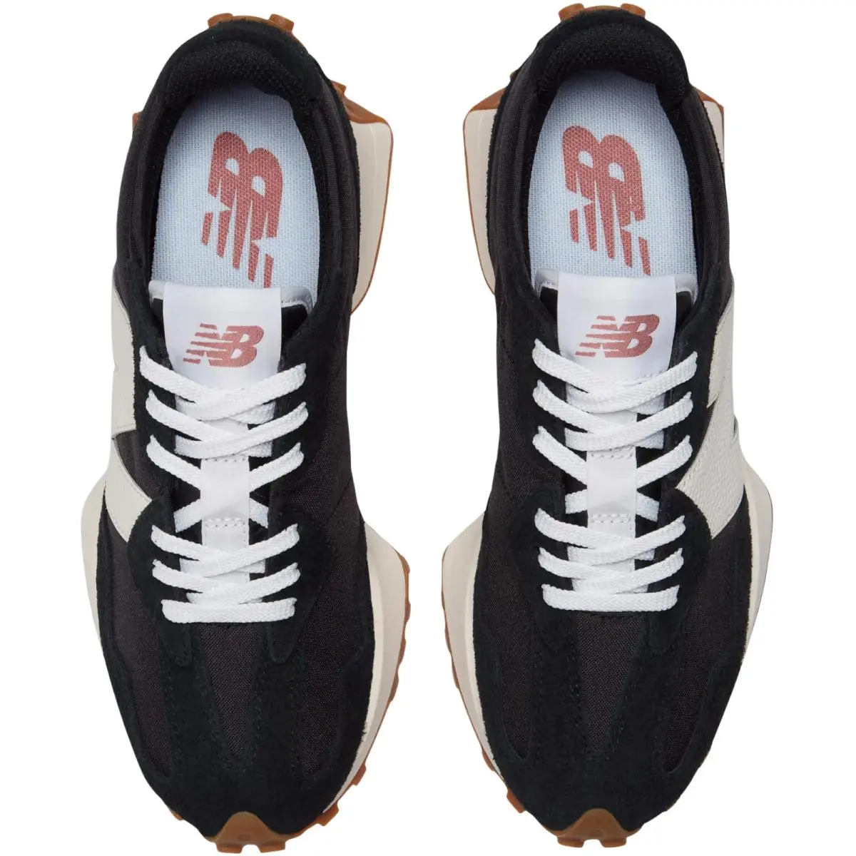 New Balance shoes - New Balance 327 - Black/White/Mineral Red 7