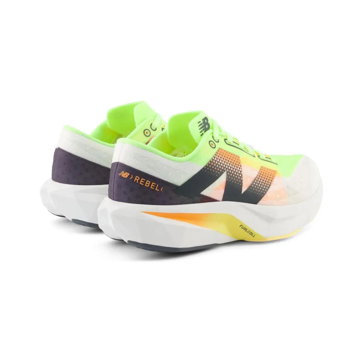 New Balance shoes - New Balance Fuelcell Rebel V4 - white green 3