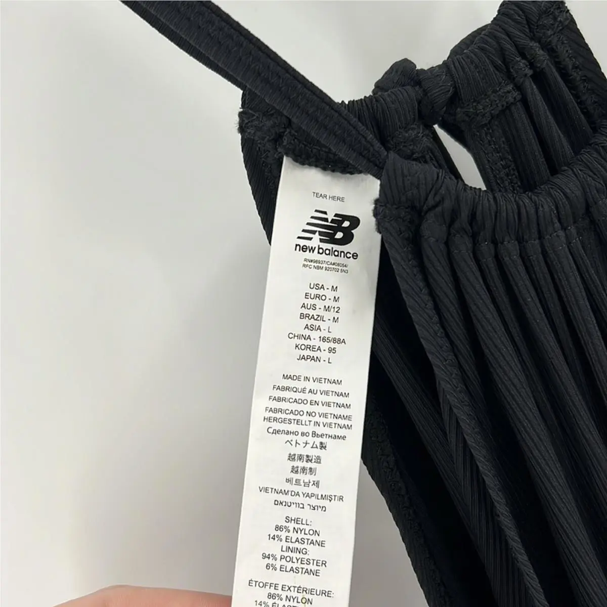 New Balance clothing - Black 2