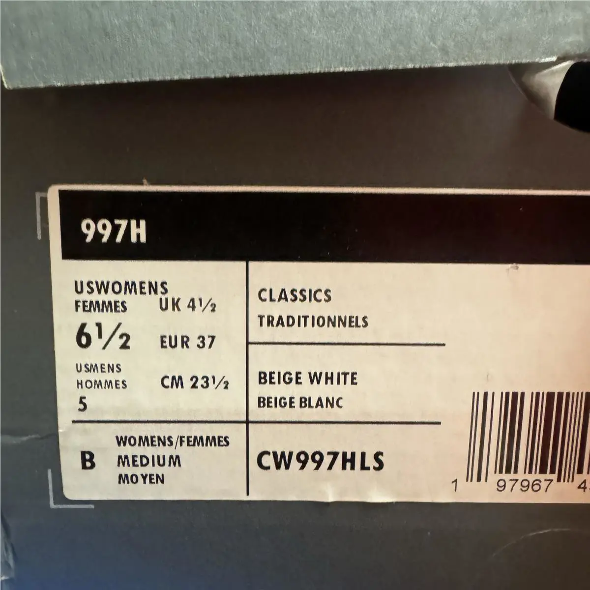 New Balance shoes - New Balance 997H - White 4