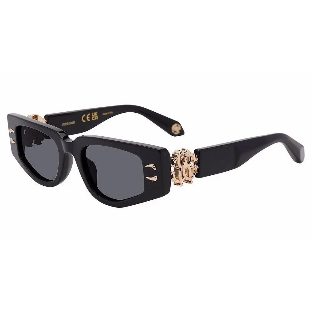 Roberto Cavalli SRC057M 0700 Shiny Black/grey 51-20-135 Sunglasses