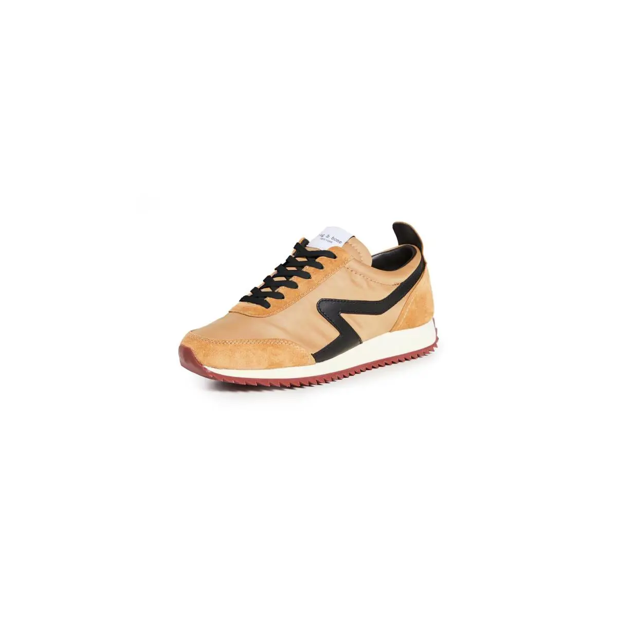 Rag Bone Womens Retro Runner Black 1 7 Medium