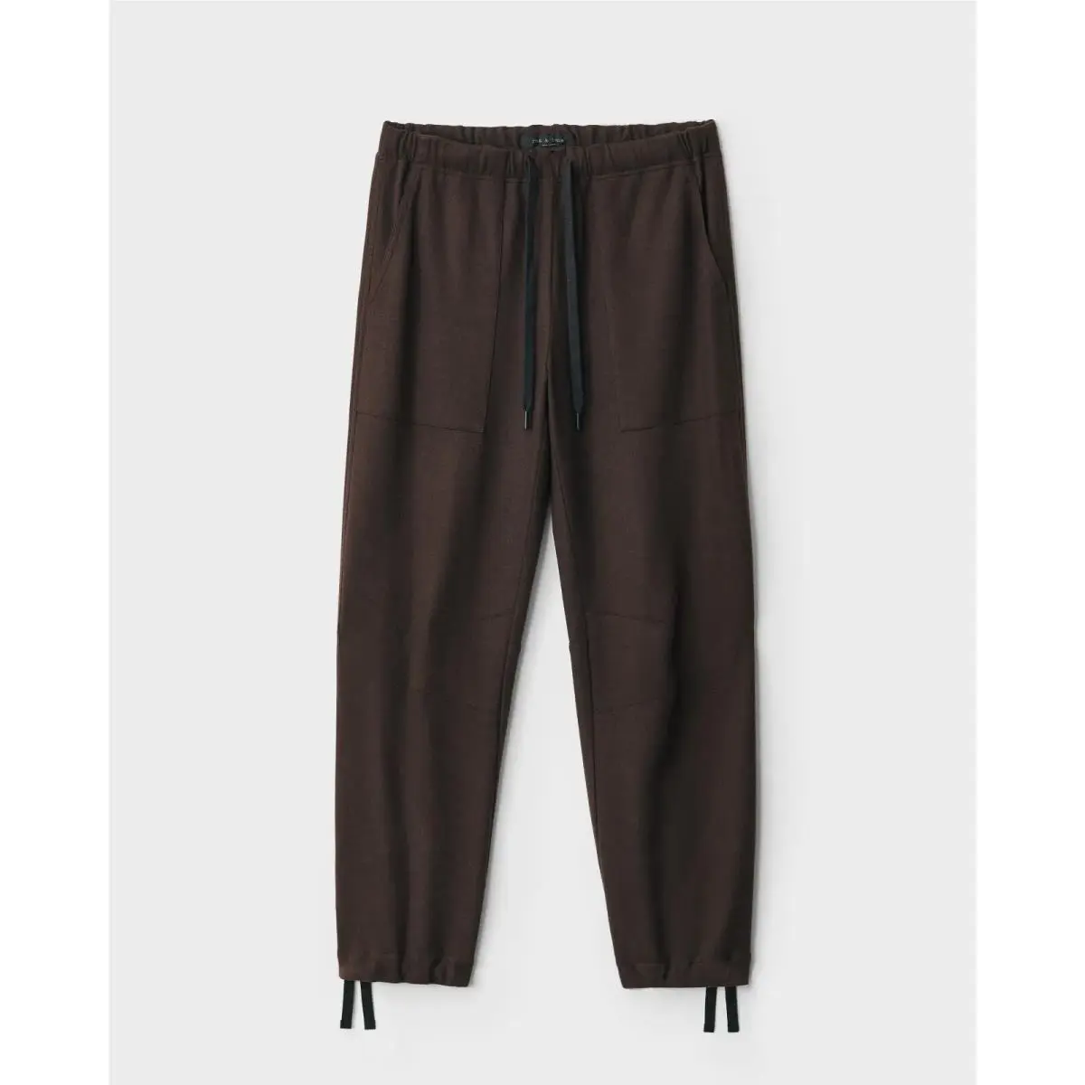 Rag Bone Brown Andre Wool Pant Relaxed Fit Pant Size L S8230