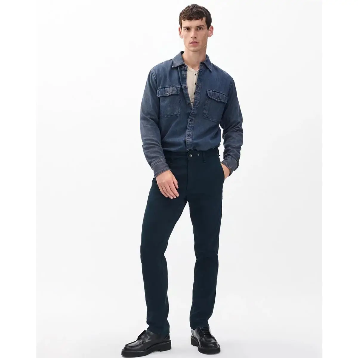 Rag Bone Men`s Fit 2 Stretch Twill Chino In Salute Size: 31