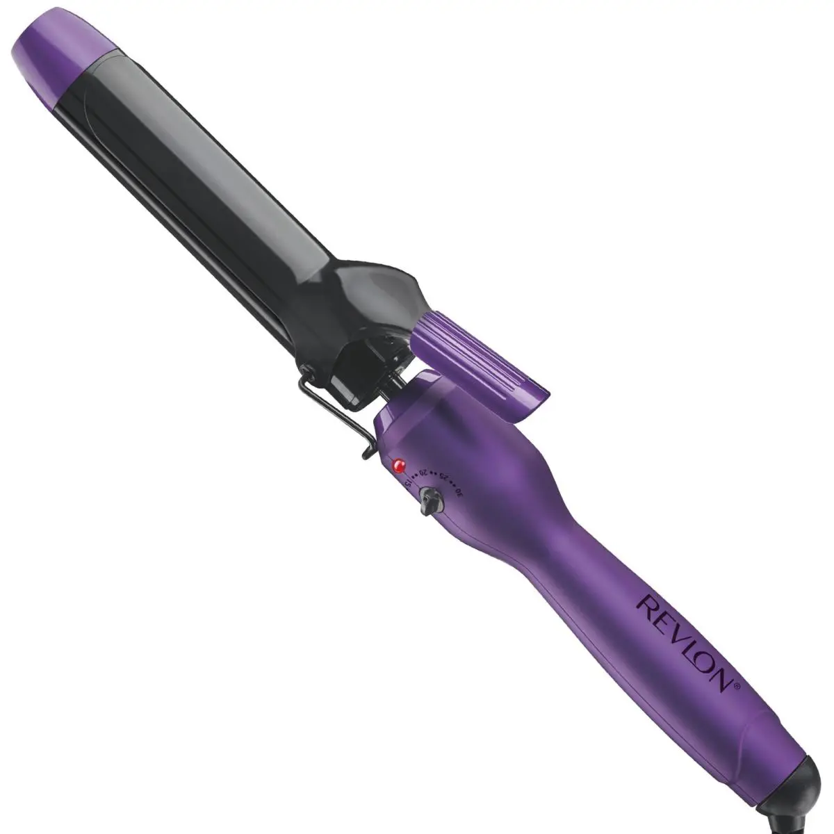 Revlon Tourmaline + Ceramic Curling Iron Boost Shine Guards Against Heat