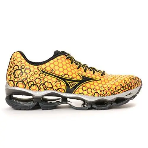 Mizuno shoes - MIZUNO WAVE PROPHECY 3 - WAVE PROPHECY - J1GC140013 4105693490 - Yellow / Black / Silver (UPC: 041969105559) 3